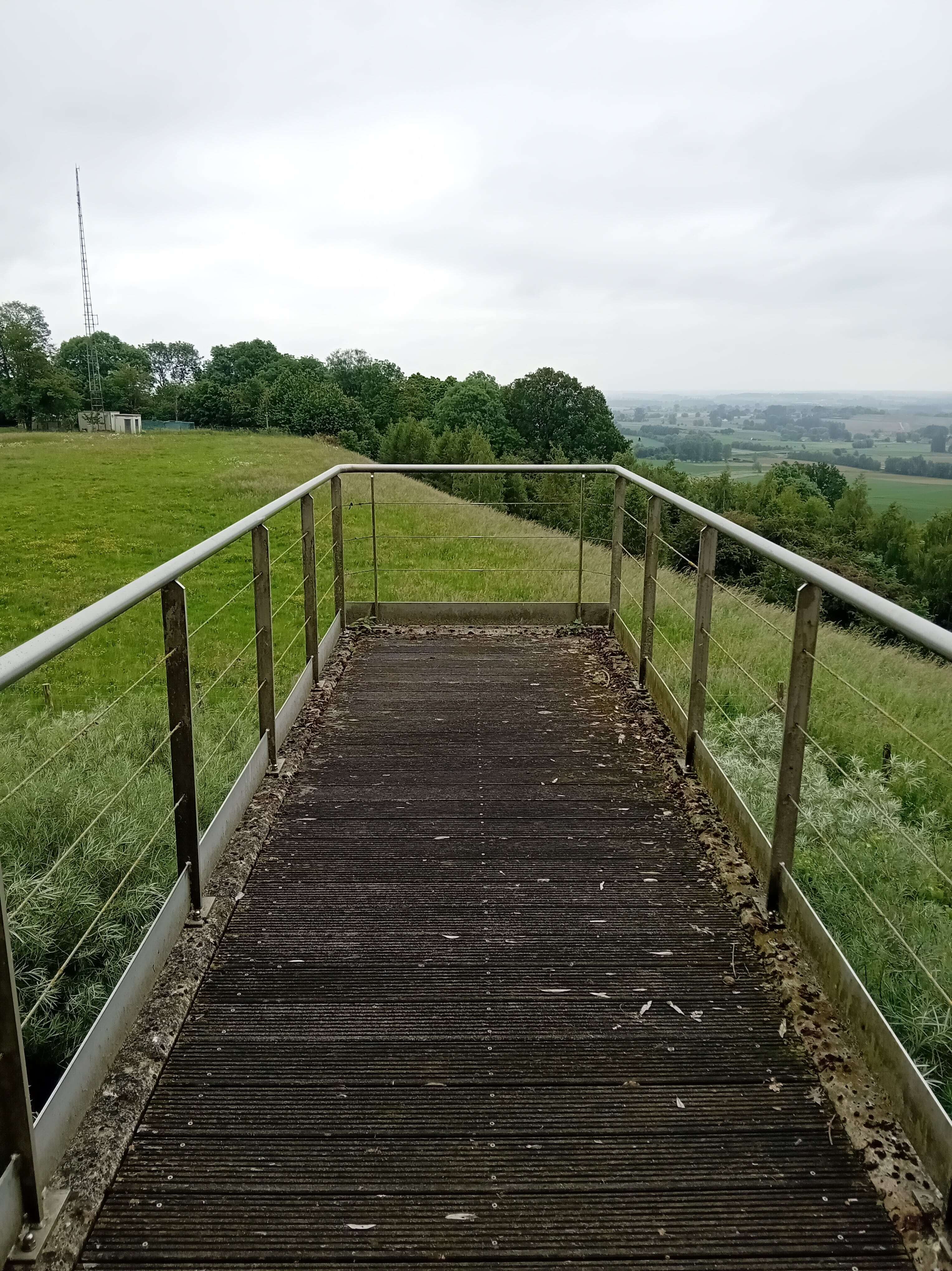 Vue du ponton de Mainvault