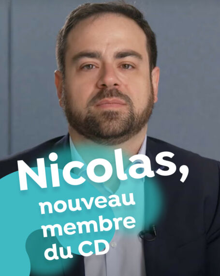 4 5 Nicolas nouveau membre du CD