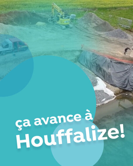 4 5 Chantier du SRRE à Houffalize