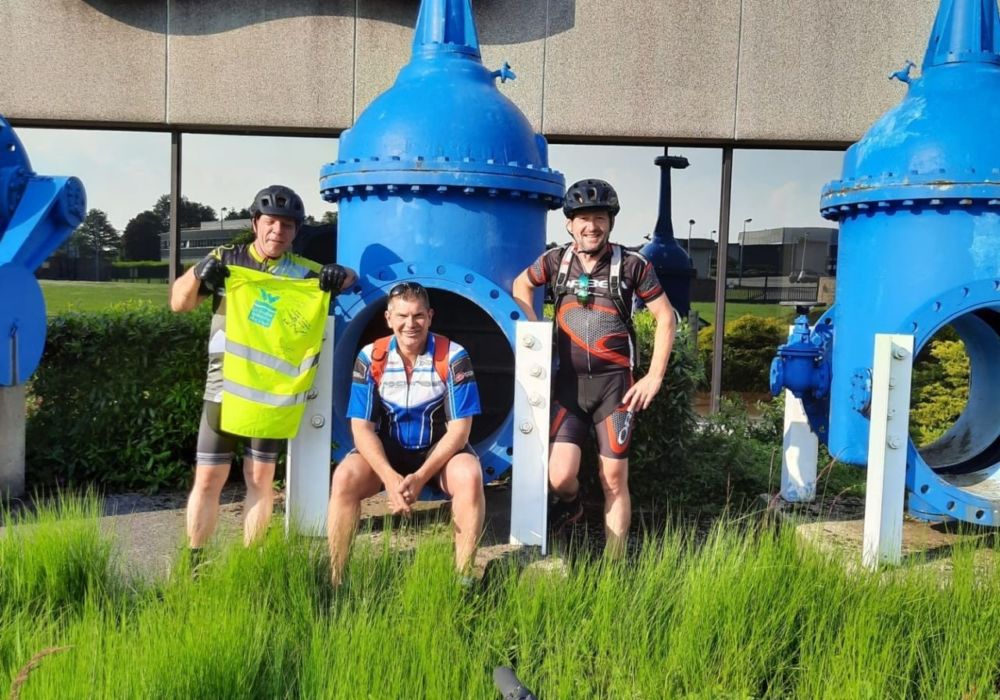 Challenge accepté : ils relient une partie de nos sites… à vélo !