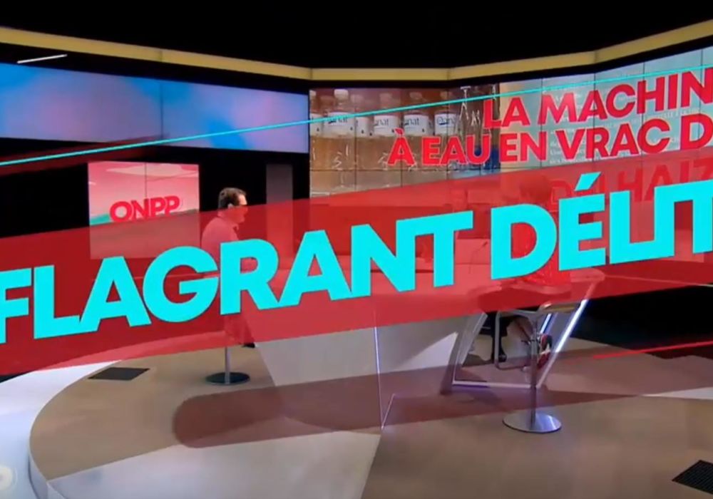 De l’eau du robinet... vendue en magasin