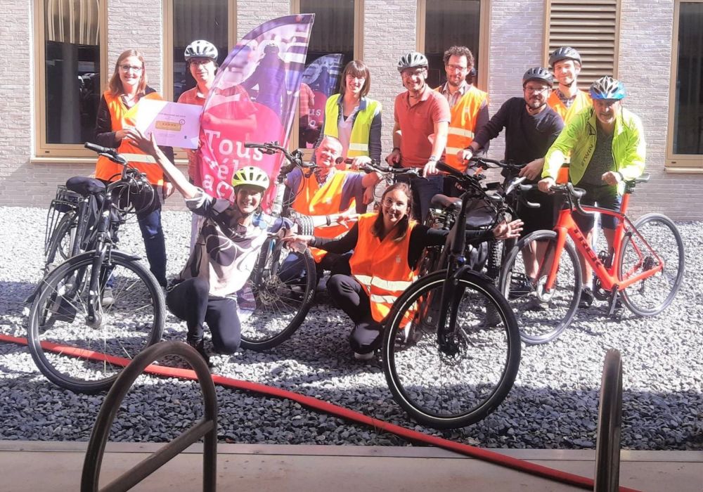 Semaine de la Mobilité : la SWDE sur le podium !