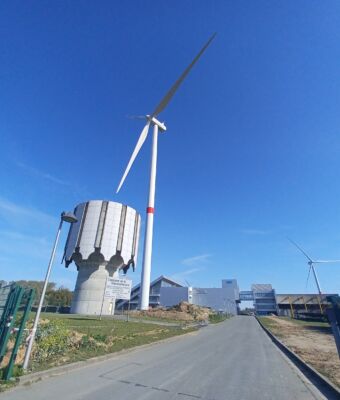 Au cœur des chantiers : l'éolienne de la Transhennuyère