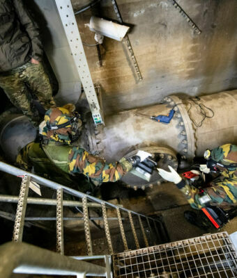 Attaque chimique et à l’explosif au barrage d’Eupen : l’armée en exercice