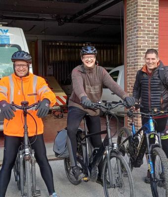 À vélo au boulot : les secteurs de Maintenance d’Eupen et d'Ath en ont fait leur rayon