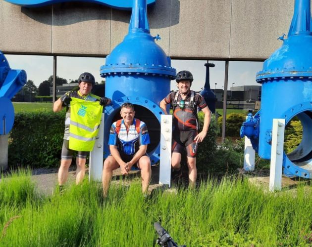 Challenge accepté : ils relient une partie de nos sites… à vélo !
