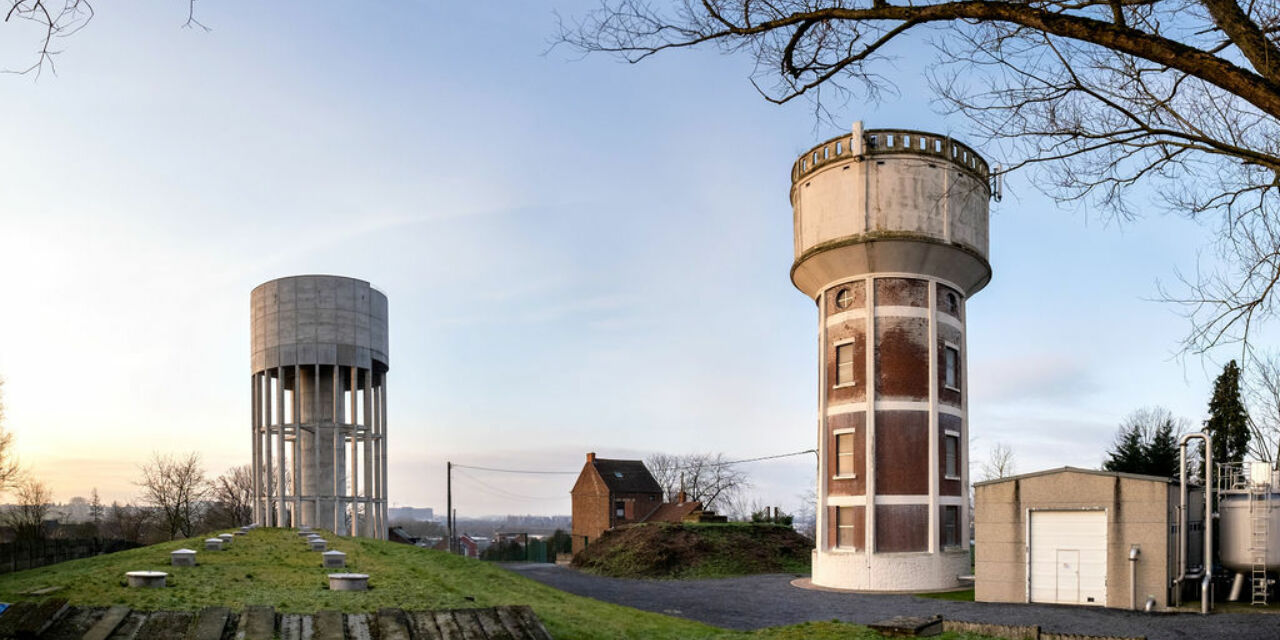 4 Bois d Haine est le réservoir de tête de La Louvière les 350 mètres cubes de lancien château deau étaient vraiment trop justes