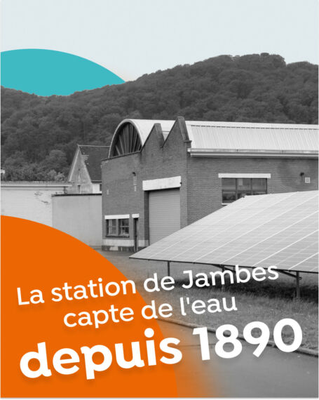 4 5 La station de Jambes capte de leau depuis 1890